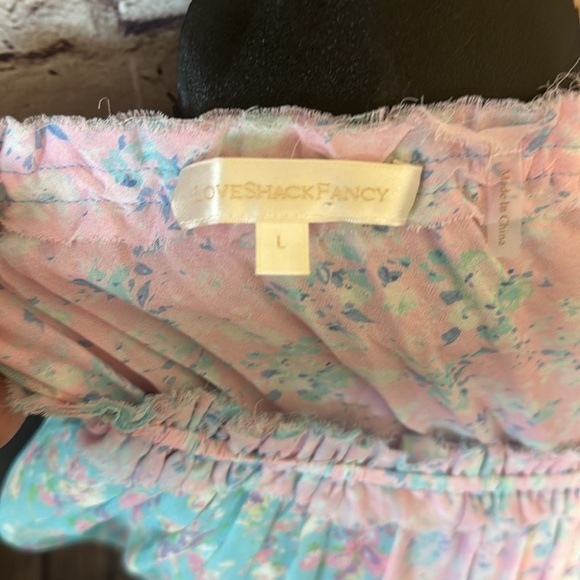 “LoveShackFancy” ” Fuji Sunrise Popover Dress - Picture 6 of 7